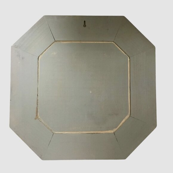 Hand-Painted Lighthouse Nautical Mirror 18x18 Folk Art Coastal Ship Wall Decor - Picture 8 of 10